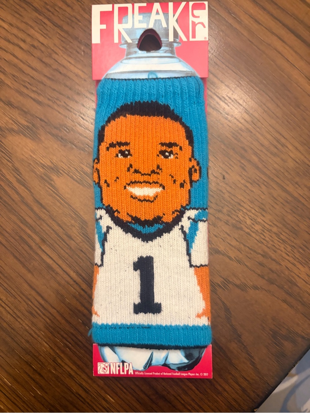 Freaker Cam Newton Carolina Panthers Bottle Koozie. Brand new. QB 1.